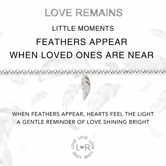 FEATHERS APPEAR ADJUSTABLE BRACELET