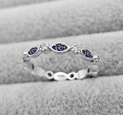 MEMORIAL FULL SMOOTH EDGE CZ MARQUISE RING